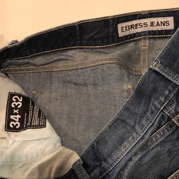 Set of Two pair of Men’s jeans - Express 34x32 - Picture 8 of 10